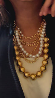 Multiverse Pearl Necklace