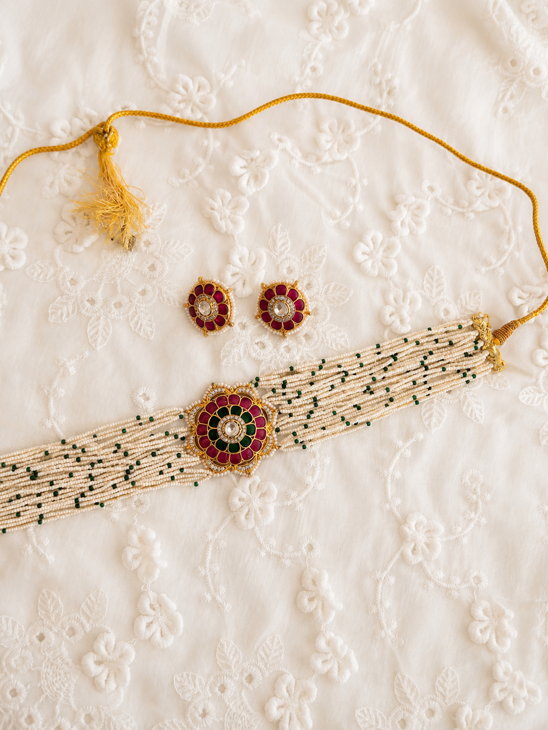 Vasundhara Kundan Choker Set