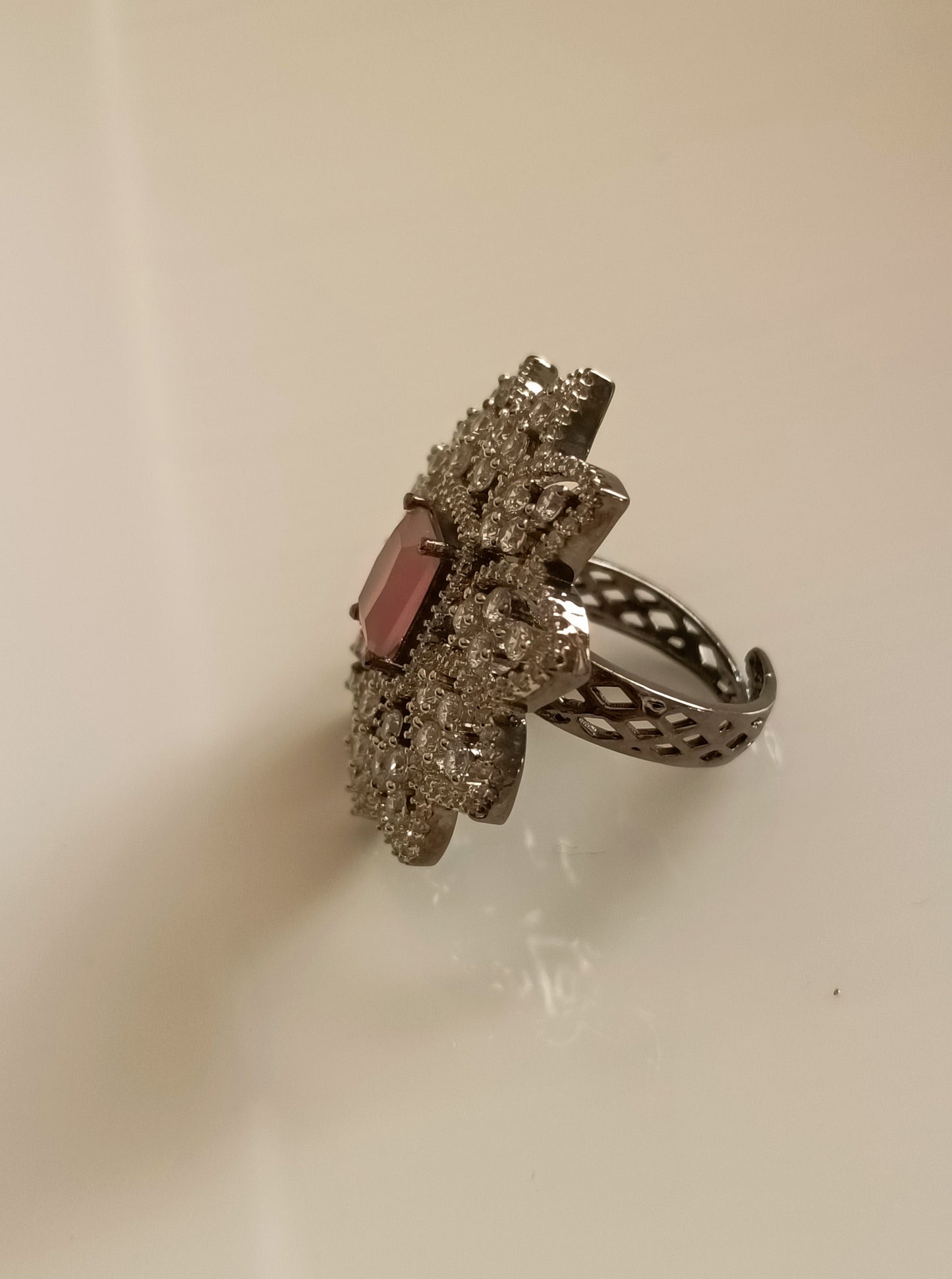 Blush Pink Hoshi She said yes- Jewelry by Pallavi 