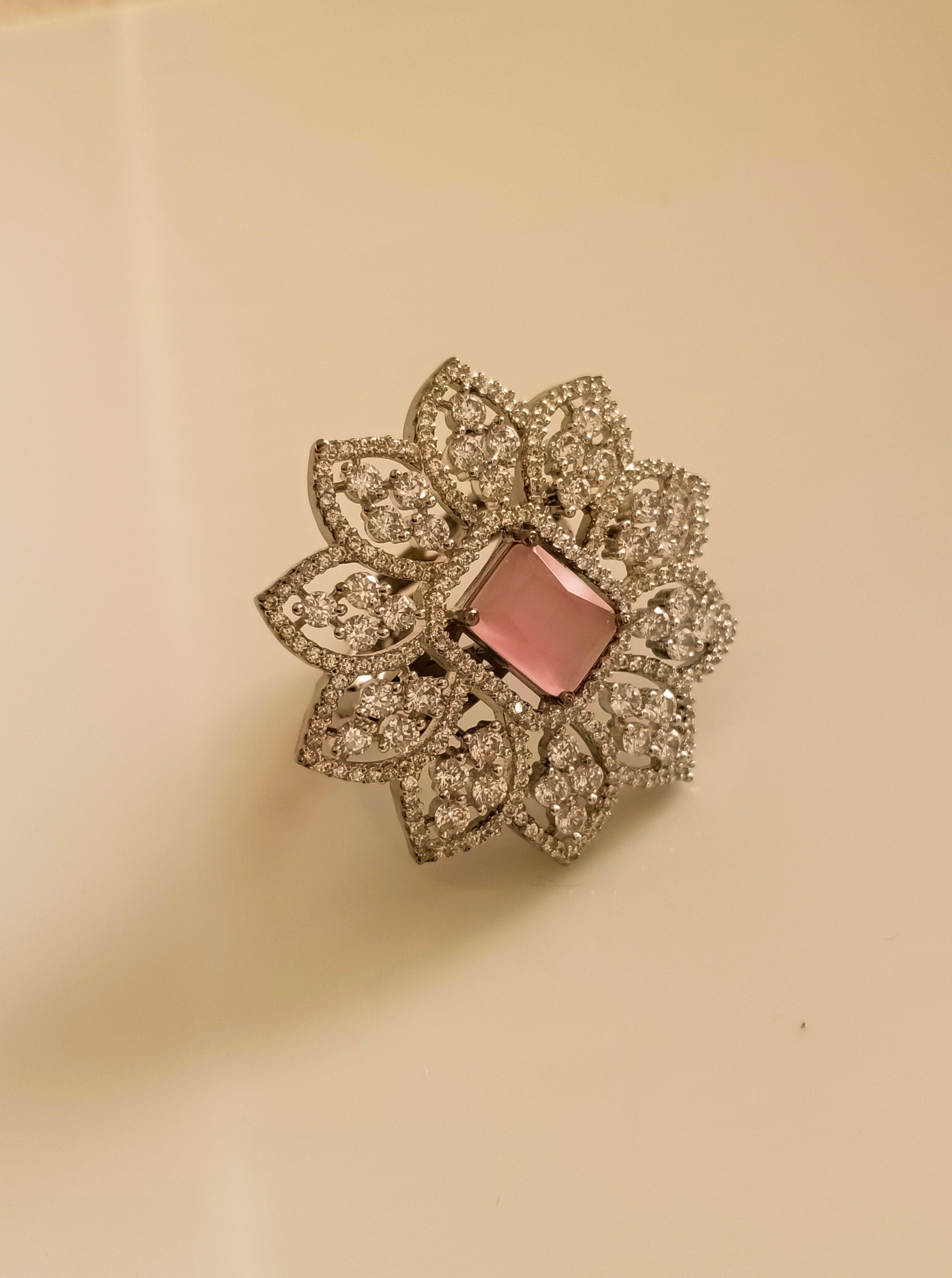Blush Pink Hoshi She said yes- Jewelry by Pallavi 