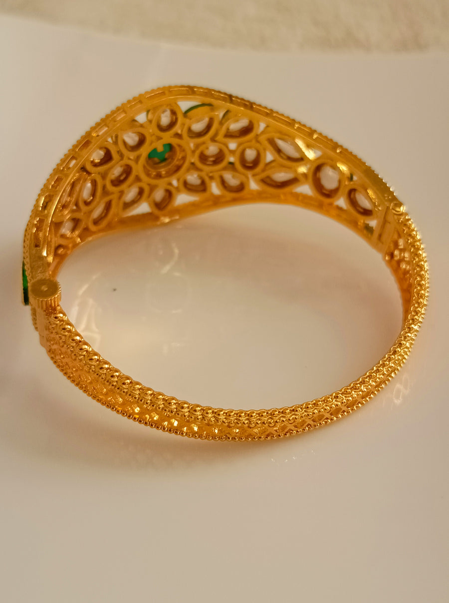 Emerald Green Liaqa She said yes- Jewelry by Pallavi 