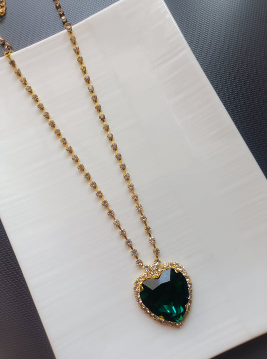 Green Titanic Necklace Chain